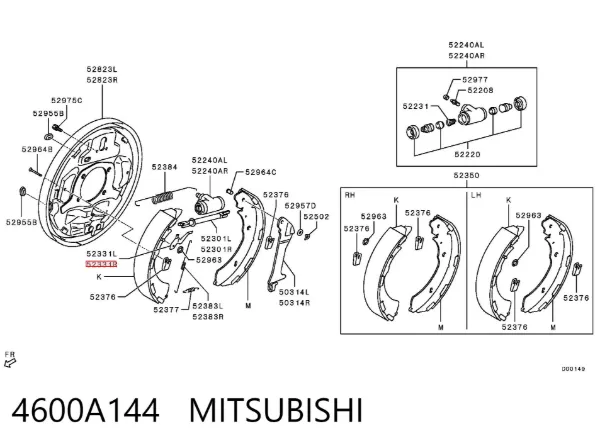  4600A144 Mitsubishi