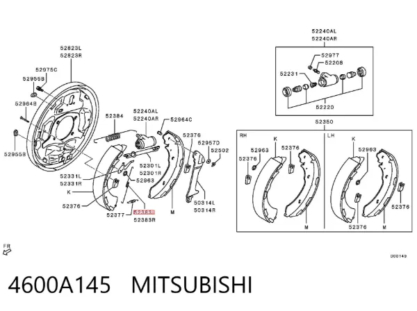  4600A145 Mitsubishi