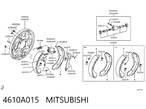  4610A015 Mitsubishi