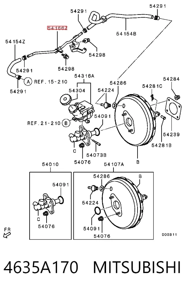  4635A170 Mitsubishi