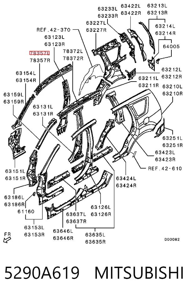 5290A619 Mitsubishi