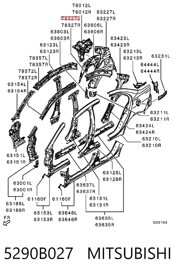  5290B027 Mitsubishi
