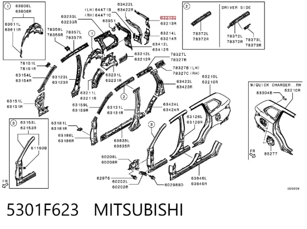  5301F623 Mitsubishi