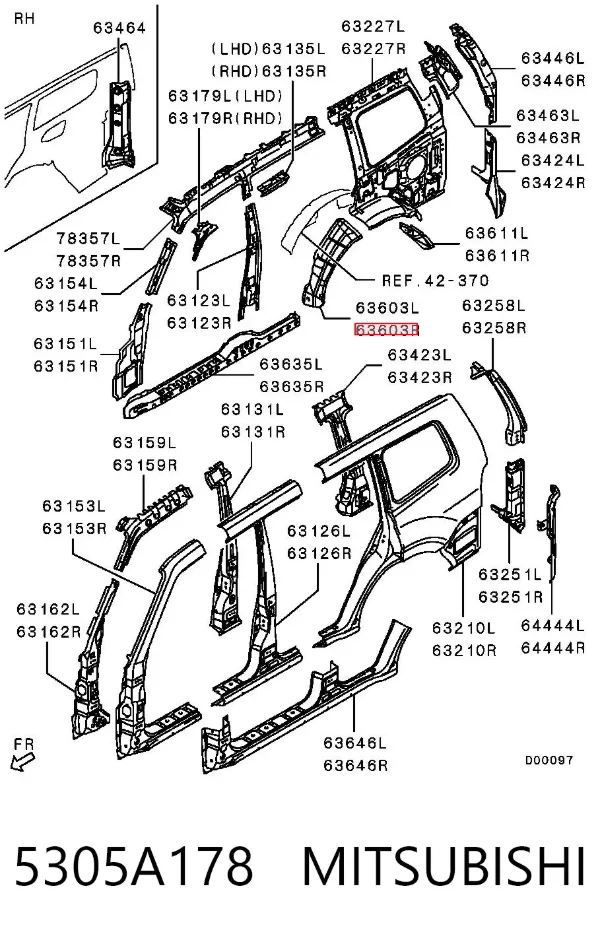  5305A178 Mitsubishi
