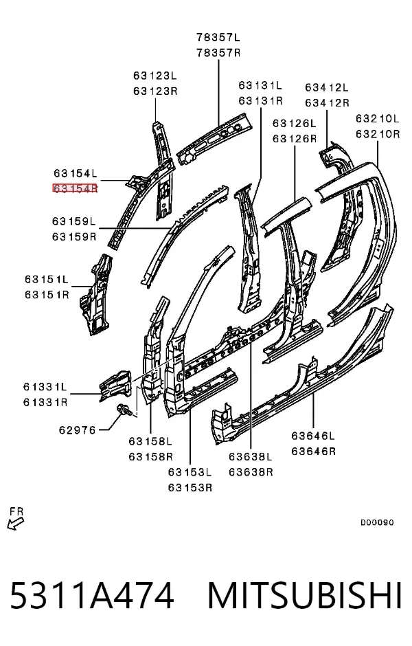 5311A474 Mitsubishi