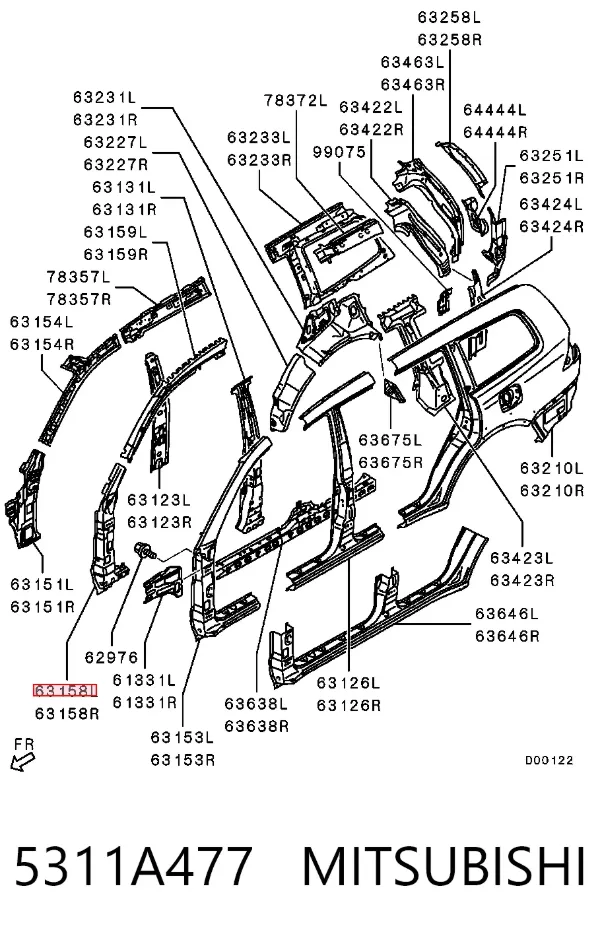  5311A477 Mitsubishi