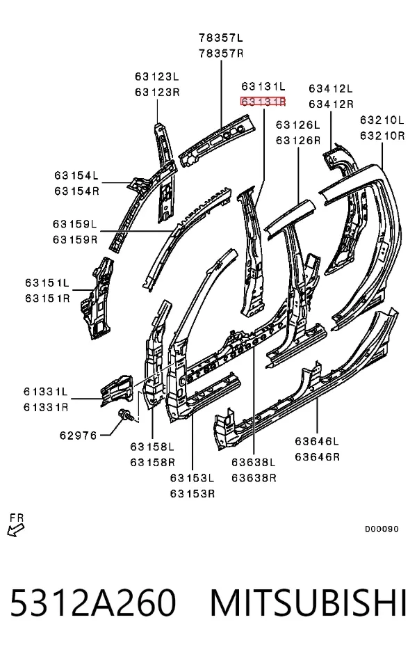  5312A260 Mitsubishi