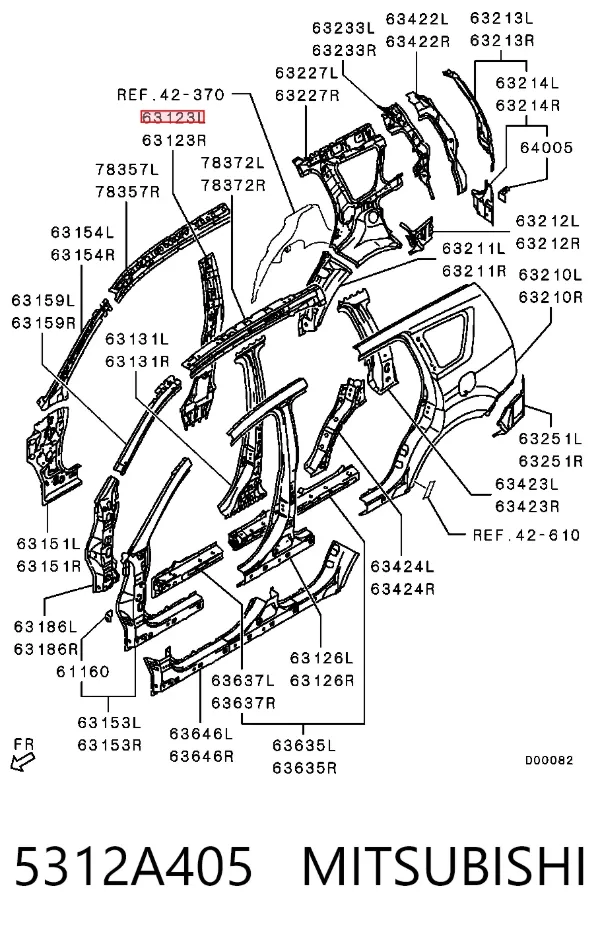  5312A405 Mitsubishi