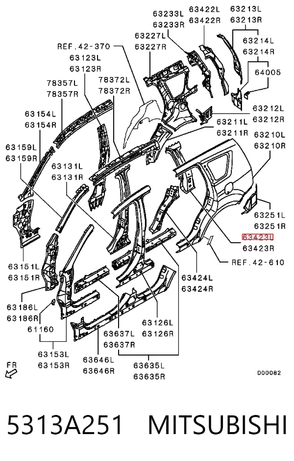  5313A251 Mitsubishi