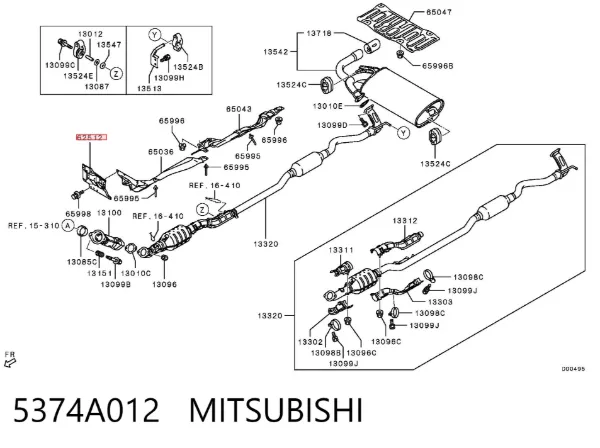  5374A012 Mitsubishi