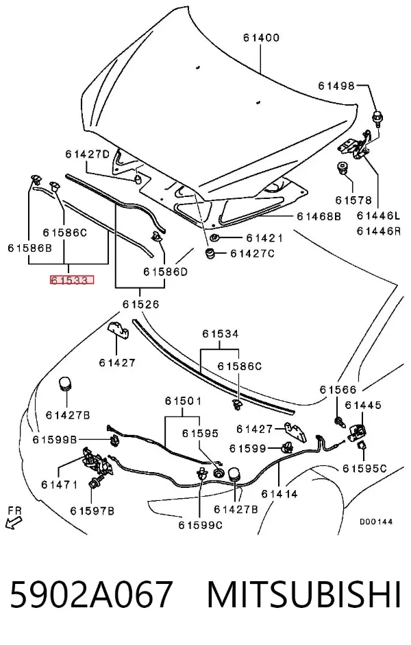  5902A067 Mitsubishi