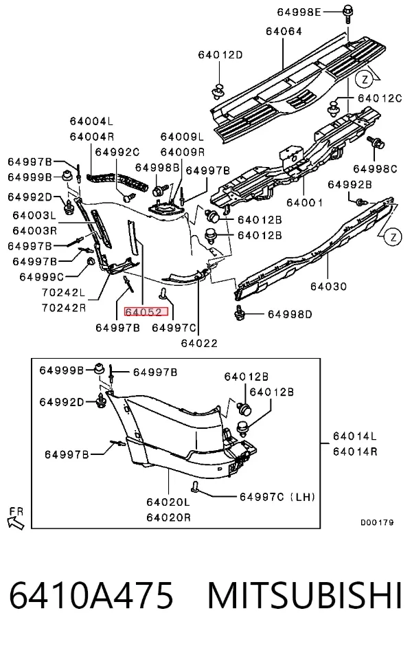  6410A475 Mitsubishi
