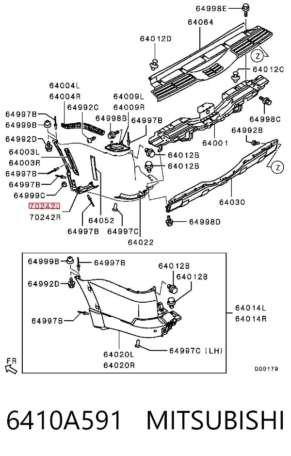  6410A591 Mitsubishi