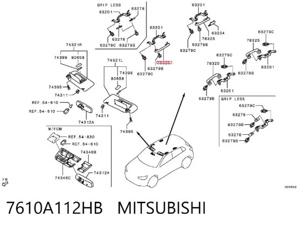  7610A112HB Mitsubishi