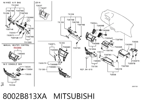  8002B813XA Mitsubishi