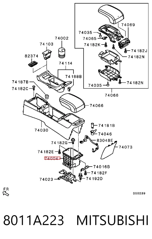  8011A223 Mitsubishi