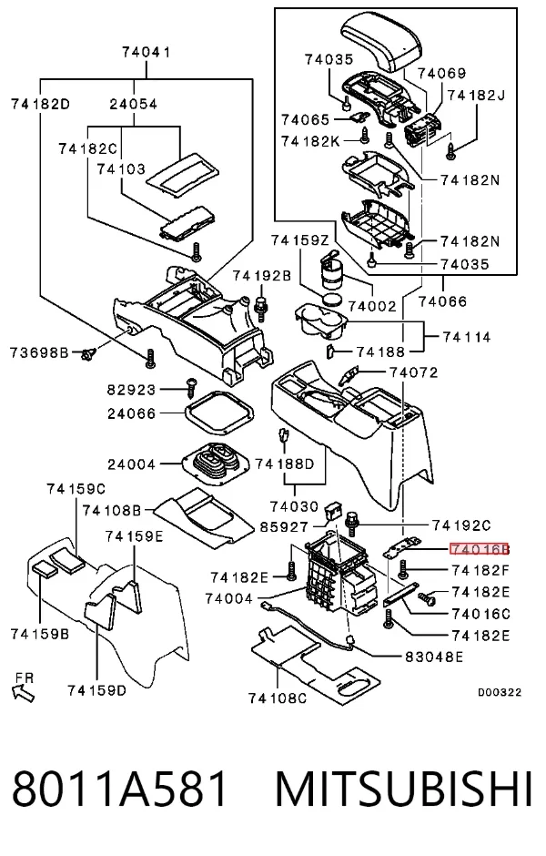  8011A581 Mitsubishi
