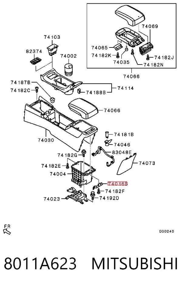  8011A623 Mitsubishi