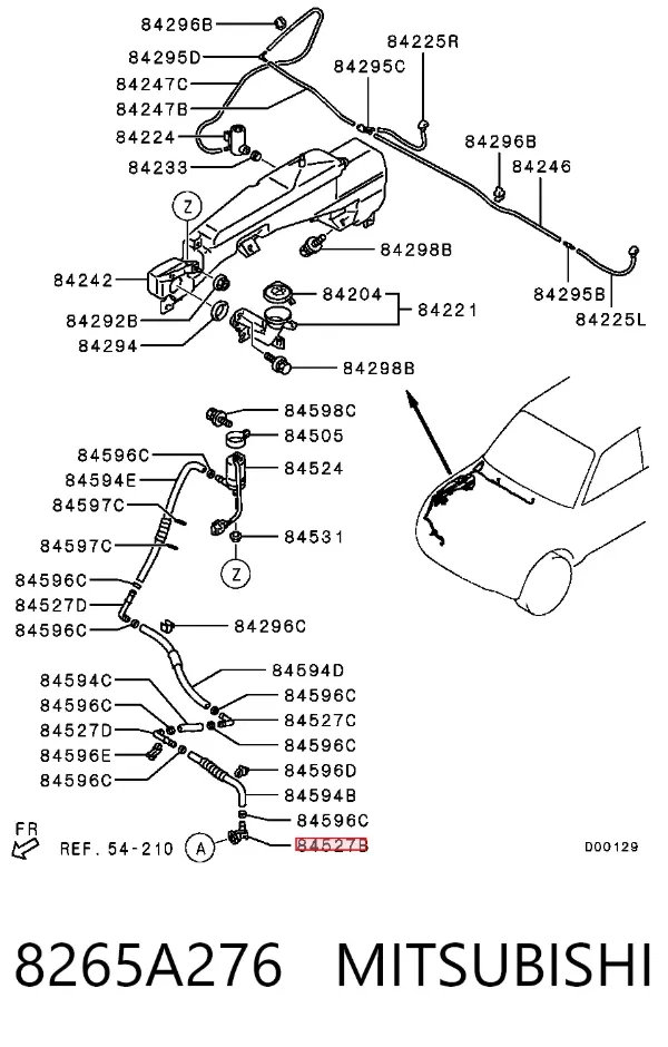  8265A276 Mitsubishi