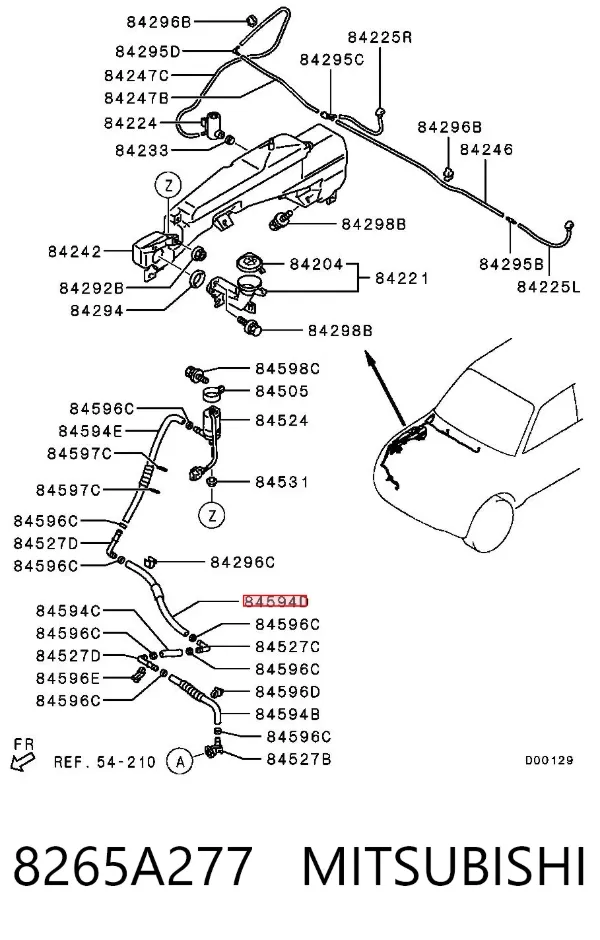  8265A277 Mitsubishi