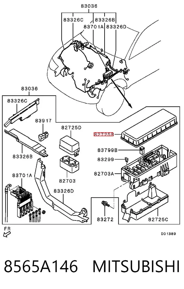  8565A146 Mitsubishi