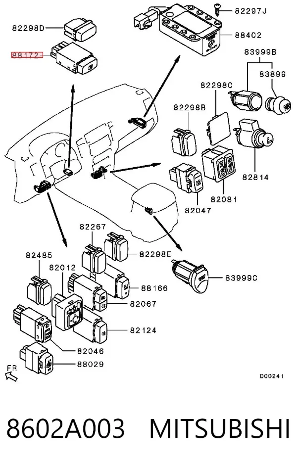  8602A003 Mitsubishi