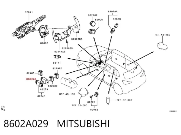  8602A029 Mitsubishi