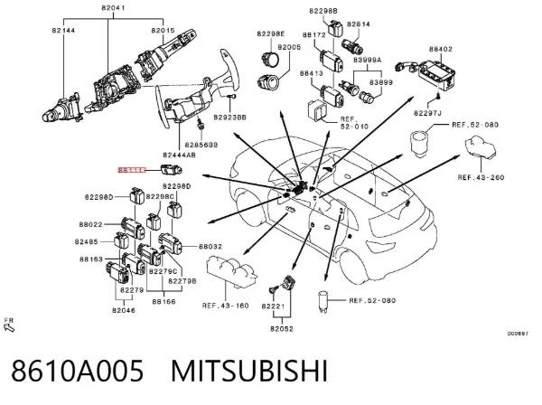  8610A005 Mitsubishi