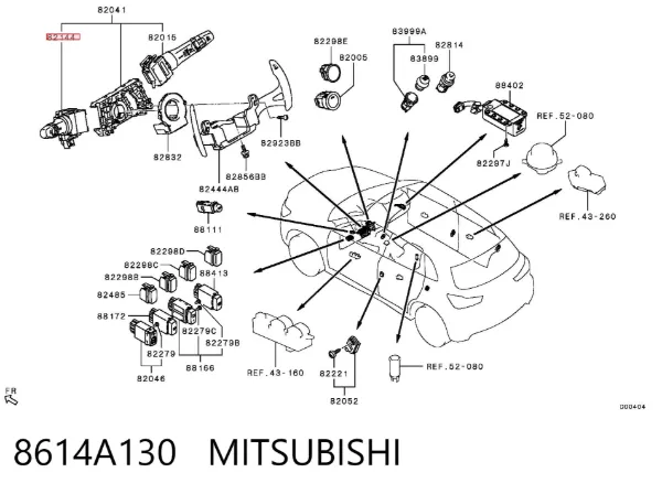  8614A130 Mitsubishi