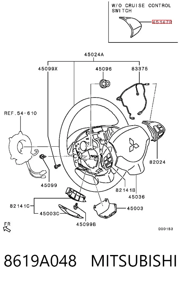  8619A048 Mitsubishi