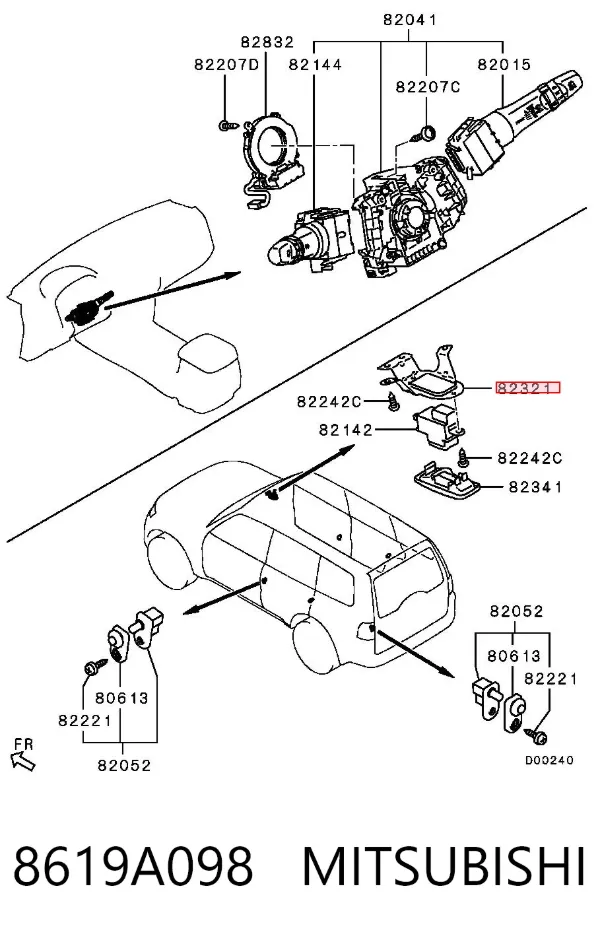  8619A098 Mitsubishi