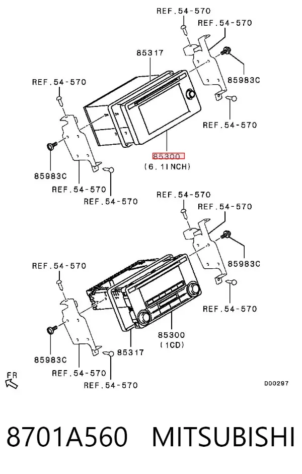 Radio Mitsubishi Pajero SPORT II