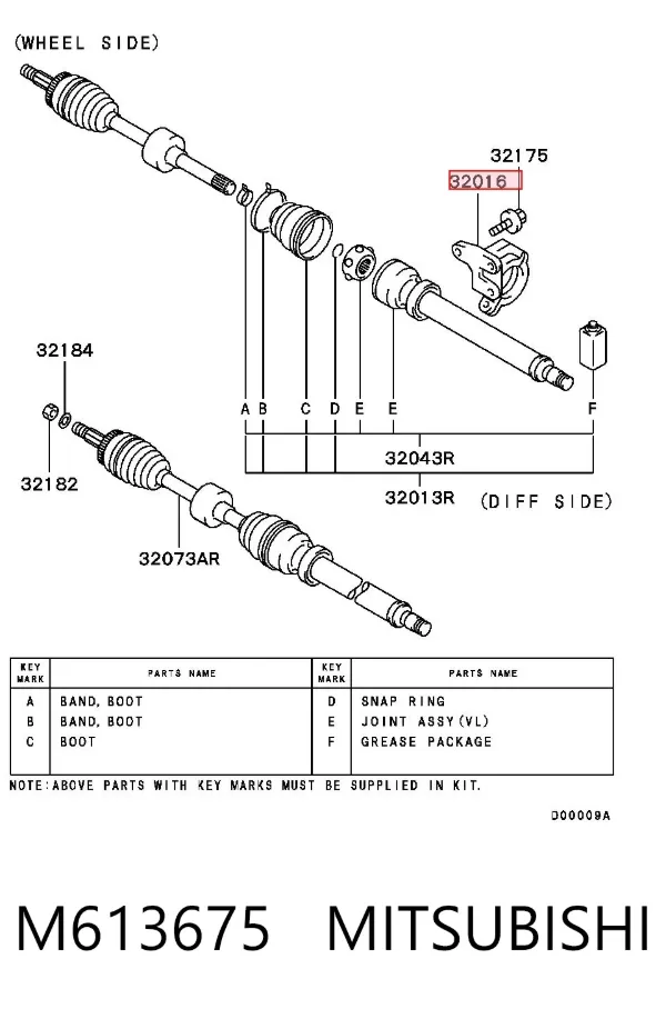 M613675 Mitsubishi