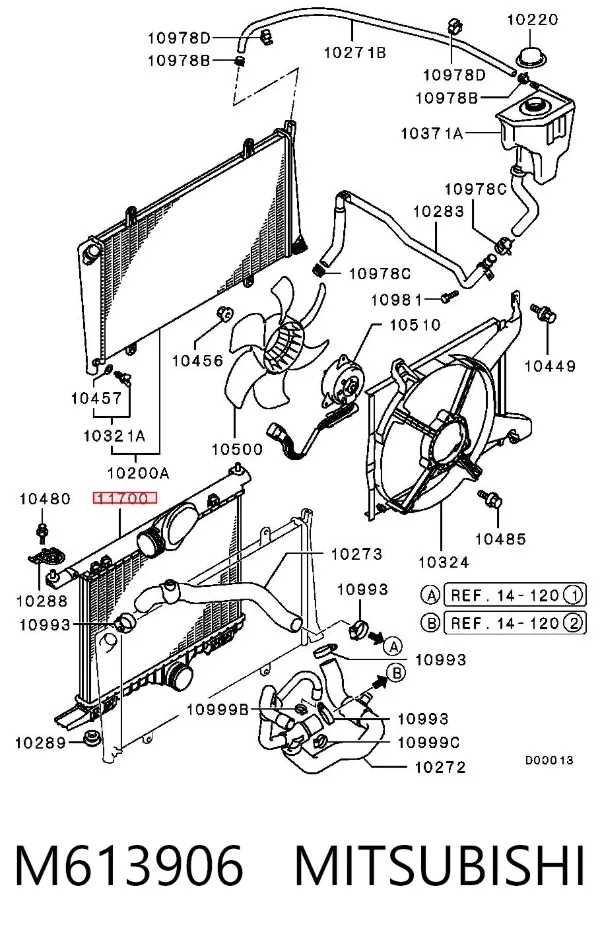  M613906 Mitsubishi