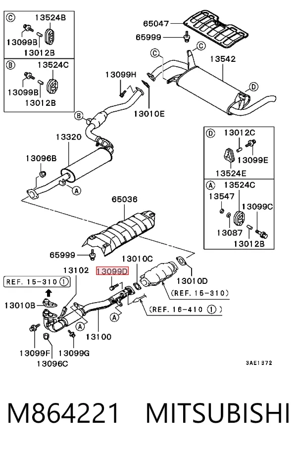  M864221 Mitsubishi