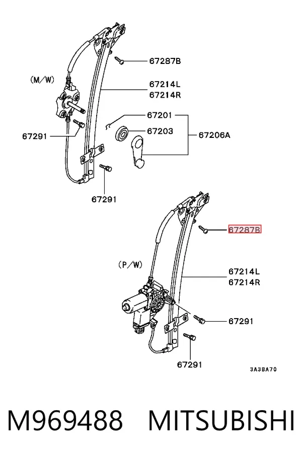  M969488 Mitsubishi
