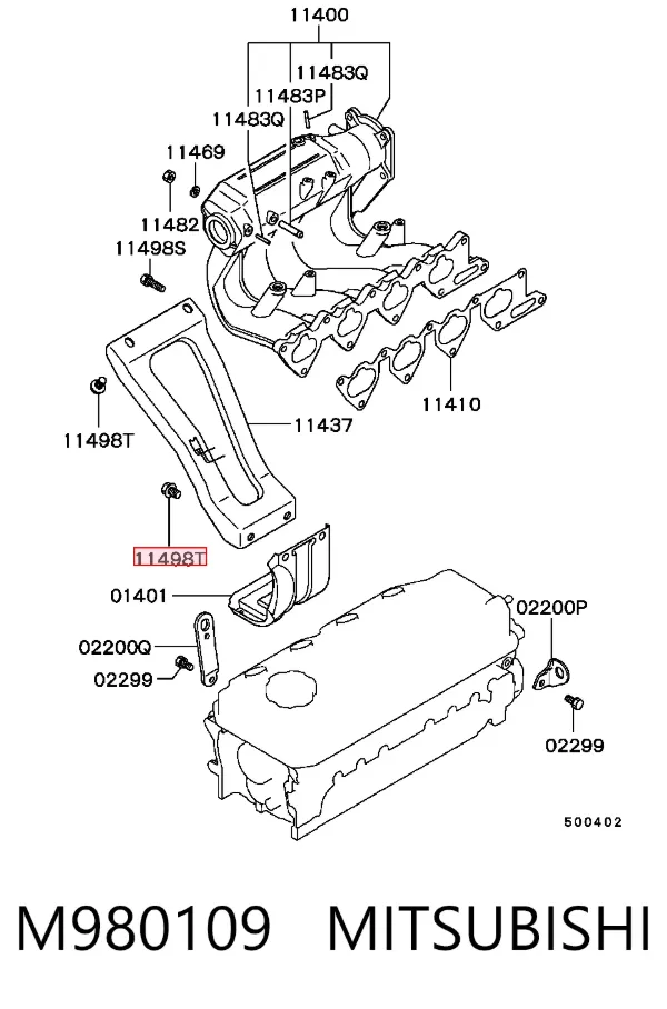  M980109 Mitsubishi