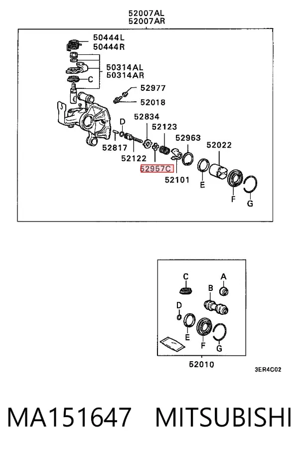  MA151647 Mitsubishi