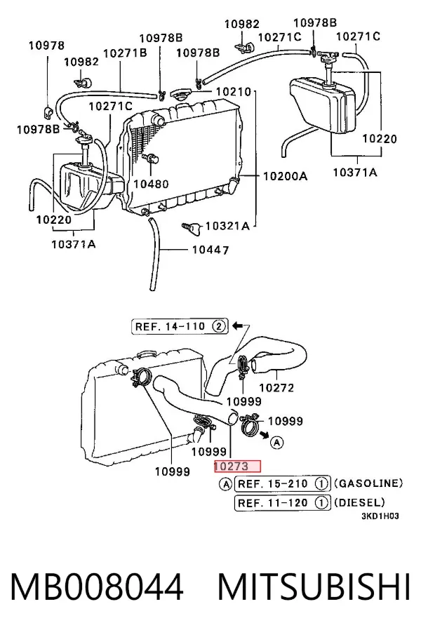  MB008044 Mitsubishi