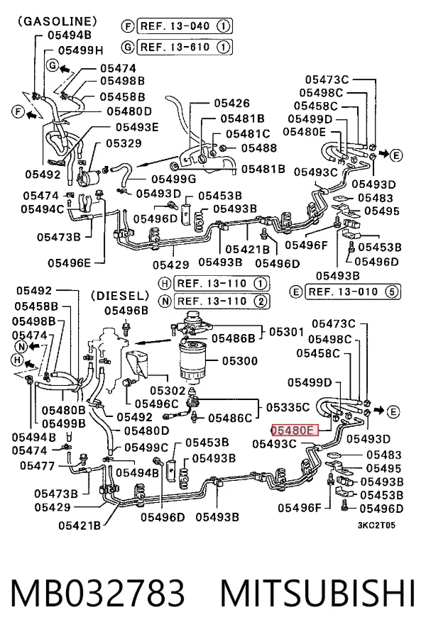  MB032783 Mitsubishi