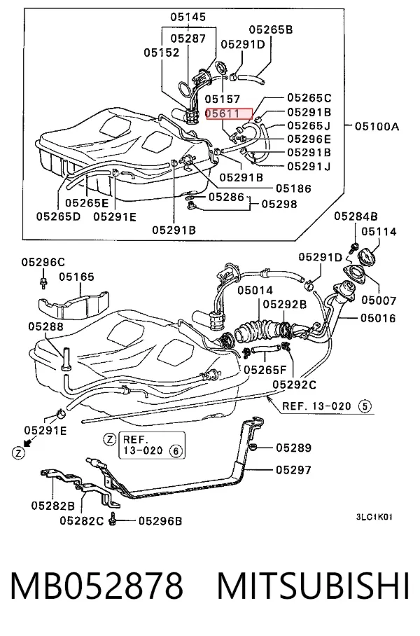  MB052878 Mitsubishi