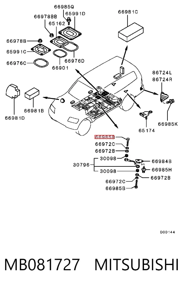  MB081727 Mitsubishi