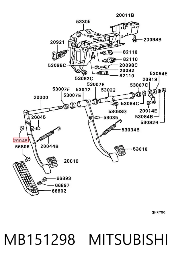  MB151298 Mitsubishi