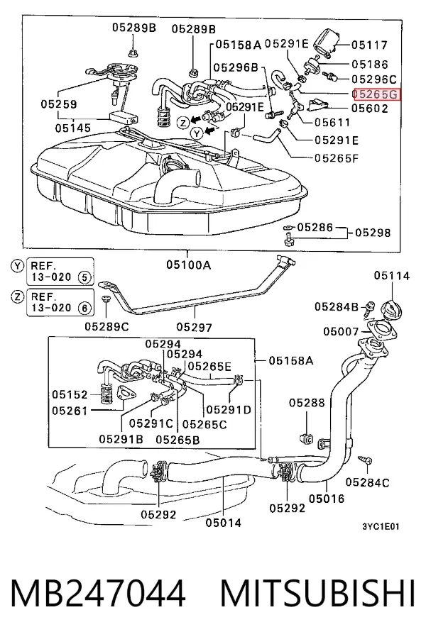  MB247044 Mitsubishi