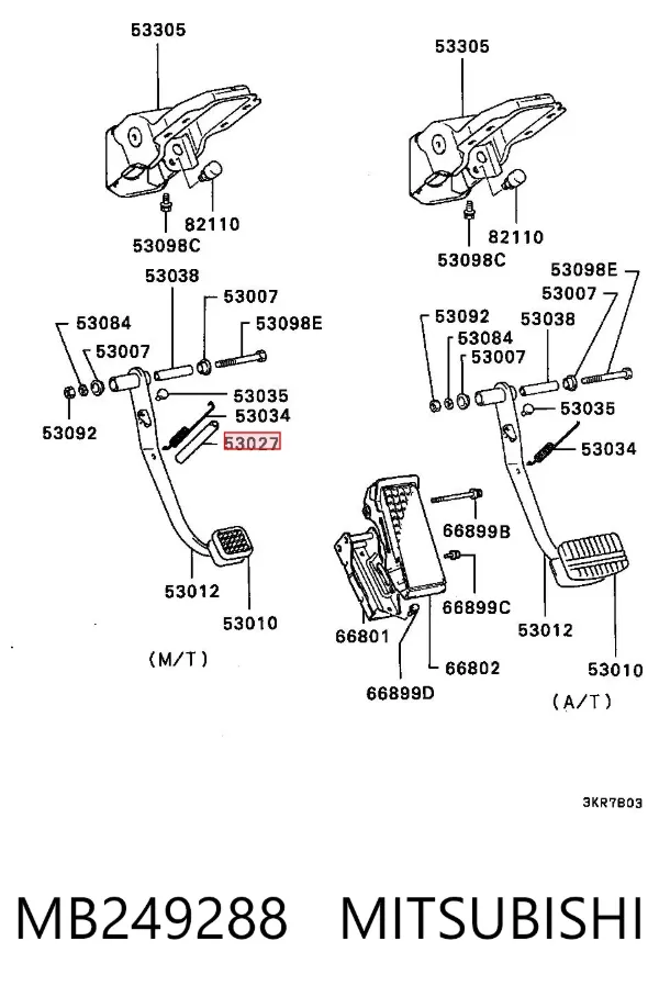  MB249288 Mitsubishi