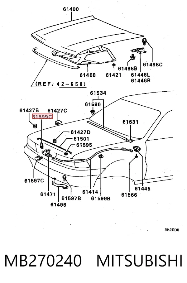  MB270240 Mitsubishi