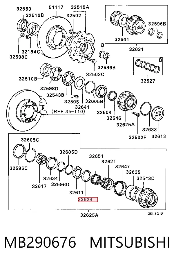  MB290676 Mitsubishi