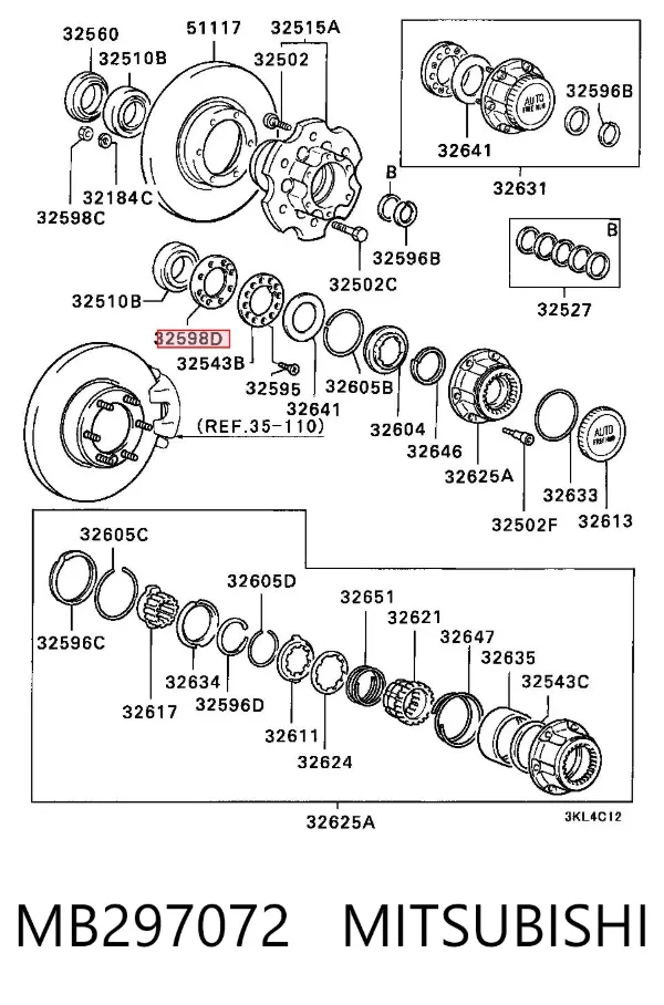  MB297072 Mitsubishi