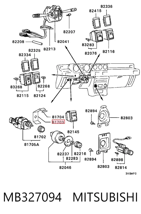  MB327094 Mitsubishi