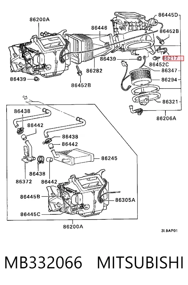  MB332066 Mitsubishi